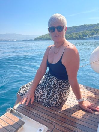 small group guided sailing holidays Croatia with Linda and David 