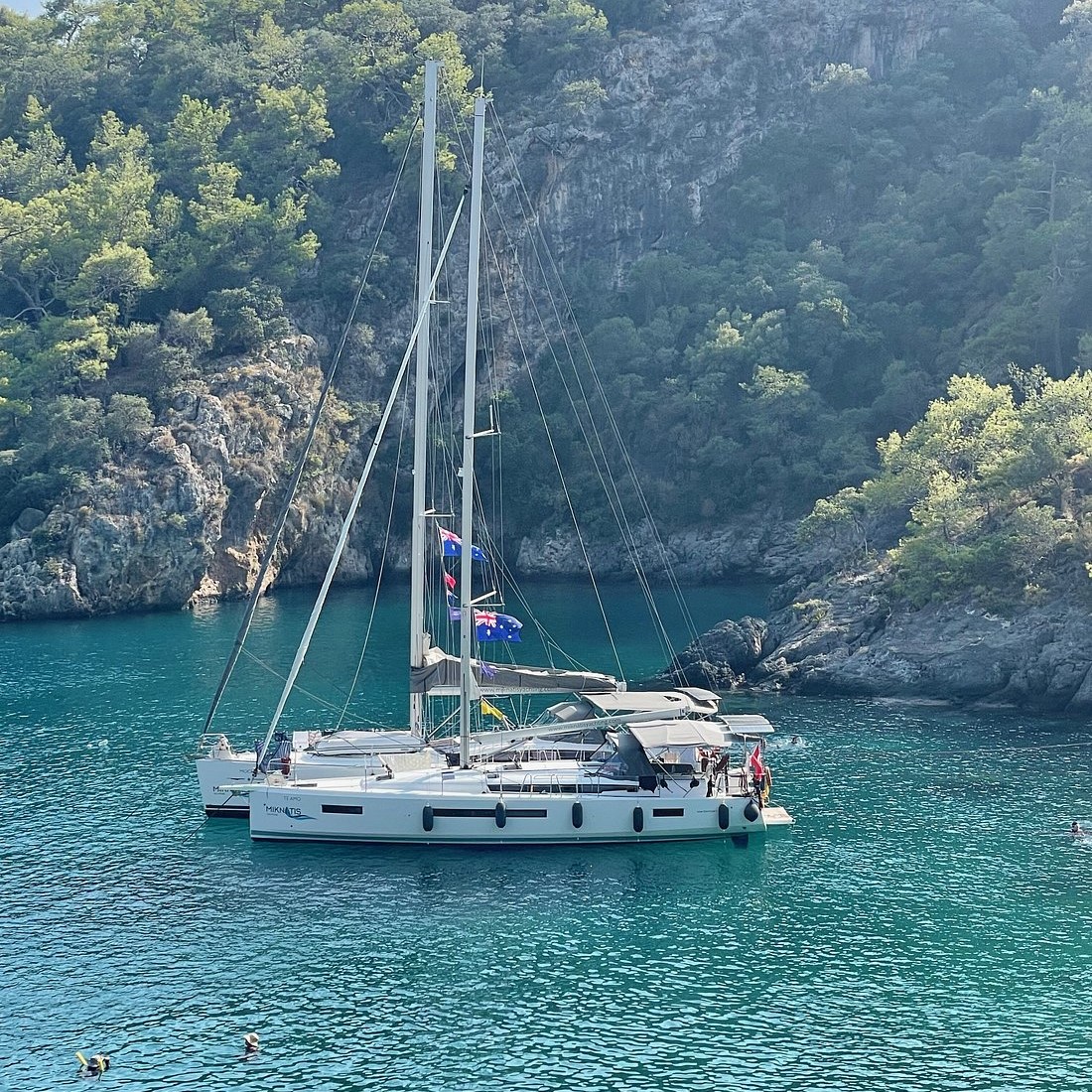 turkish riviera sailing trip - guided yacht tour holiday