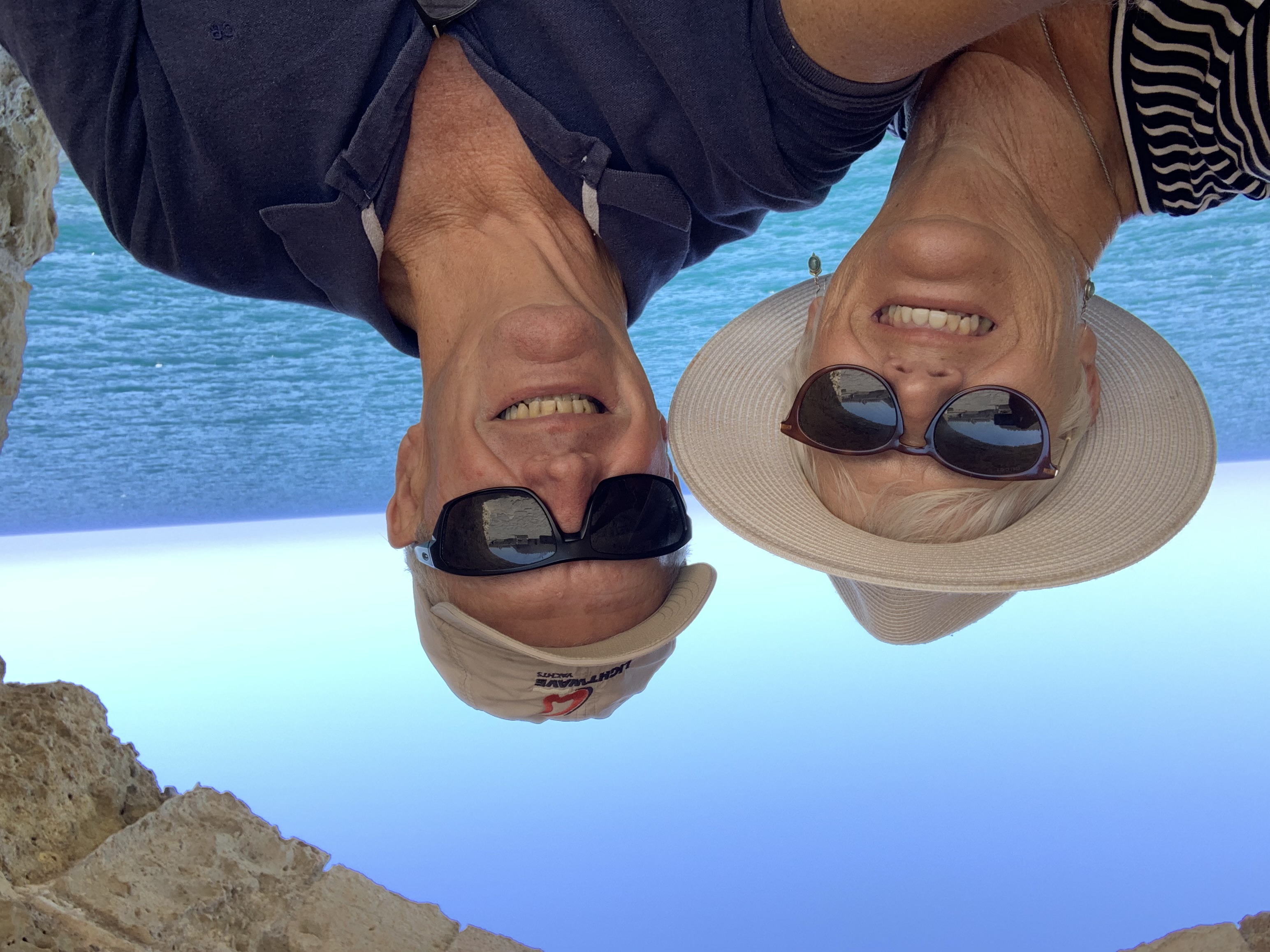 small group guided sailing holidays with Linda and David 