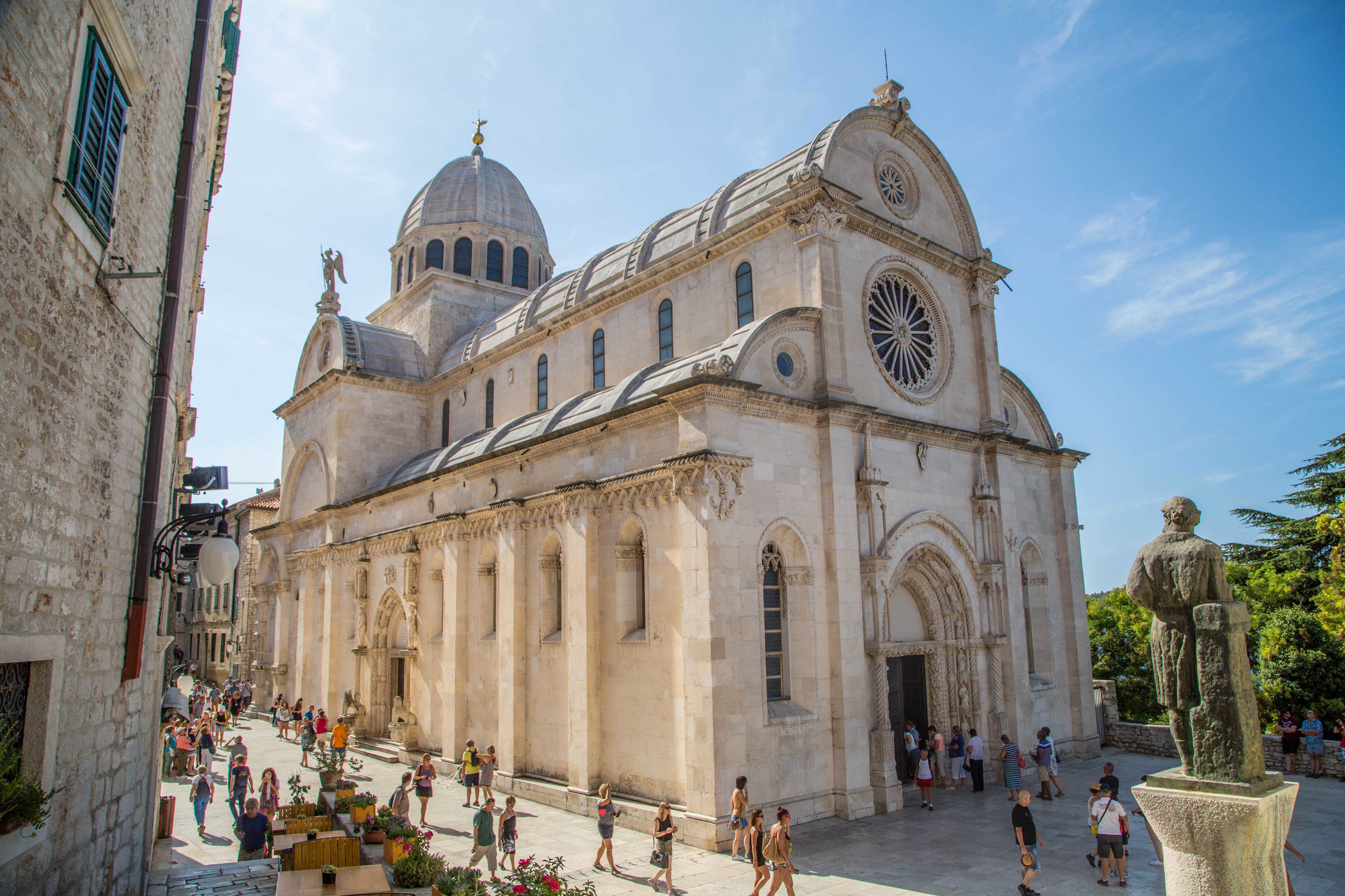 Enjoying Sibenik on sailing adventure in Croatia's Adriatic Sea